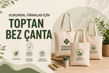 Kurumsal Firmalar İçin Toptan Bez Çanta