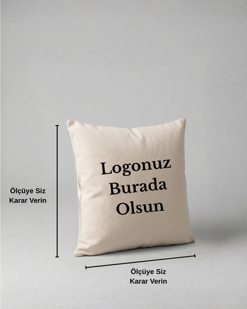 Özel ölçü ham bez kırlent - iç mimari ve ev tekstili projeleri