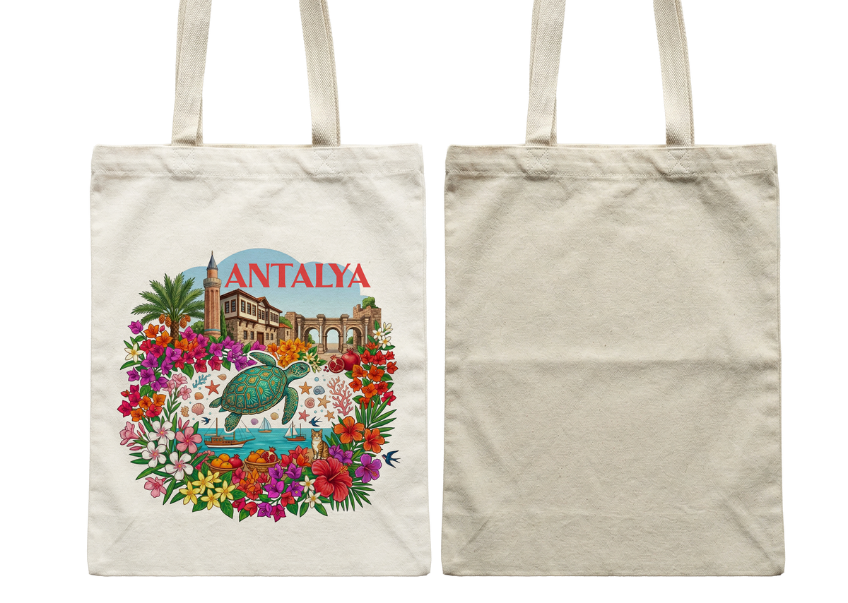 Antalya bez çanta yakın çekim